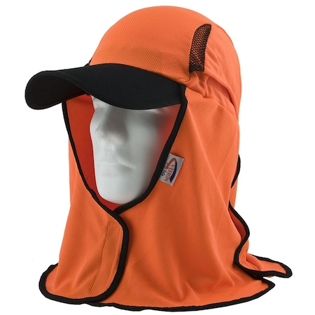 Uveto Kalahari Hat, Micro-Mesh, Orange AU KHMOR